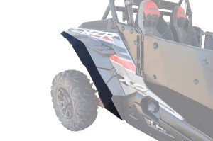 62004 - Polaris RZR XP Fender Flare Extensions - Rear ONLY